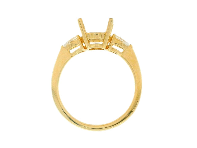 18KT Semi Mount Ring