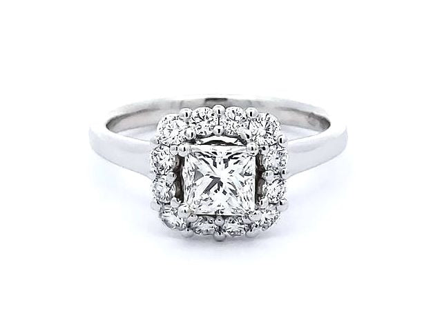 1.27 ctw Halo Engagement Ring