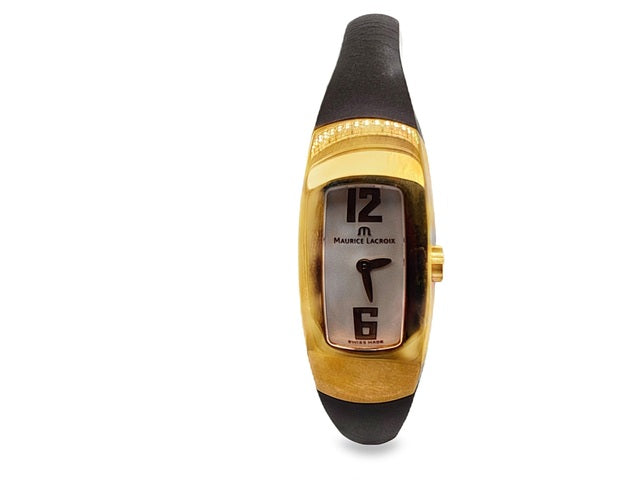 Maurice Lacroix Intuition 32860 Gold-Plated Ladies’ Bangle Watch