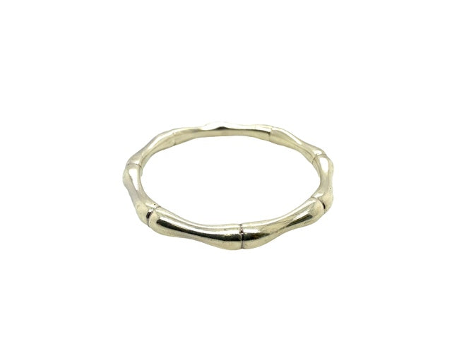 Yellow gold skeleton ring