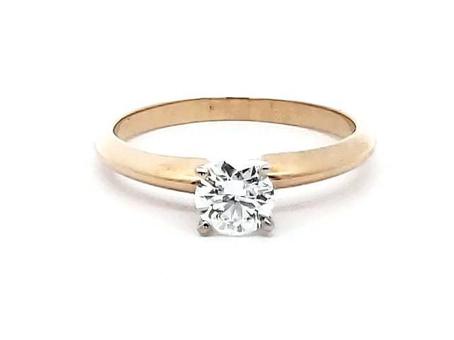 14KT 0.53 ct Engagement Ring