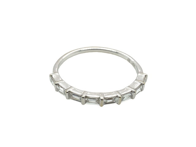 14 Karat White Gold Vintage Ring