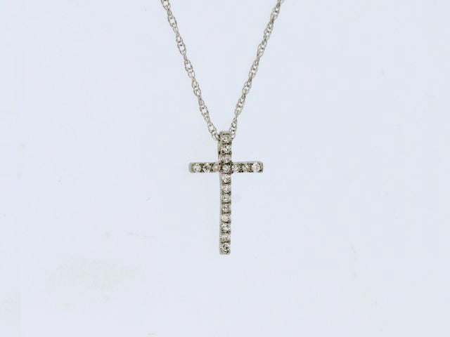 Diamond Cross & Chain