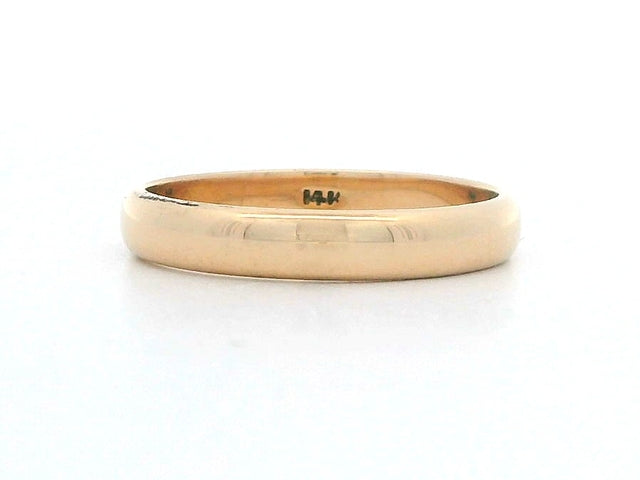 14KT Domed Band