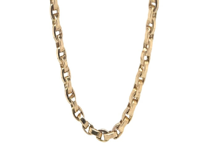 9K Yellow Gold Pocket Watch-Style Chain