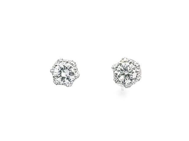 14KT Diamond Studs