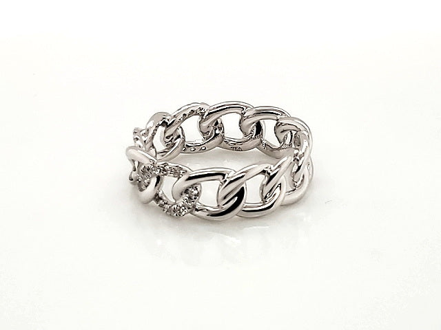 18KT Cuban Link Ring