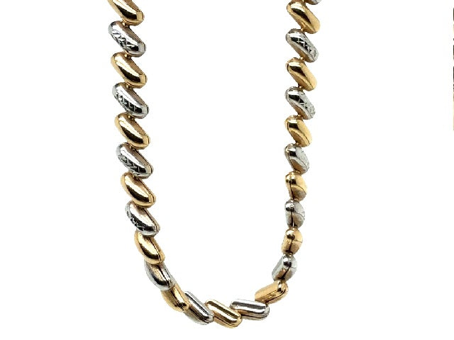 Two-tone 14k  necklace