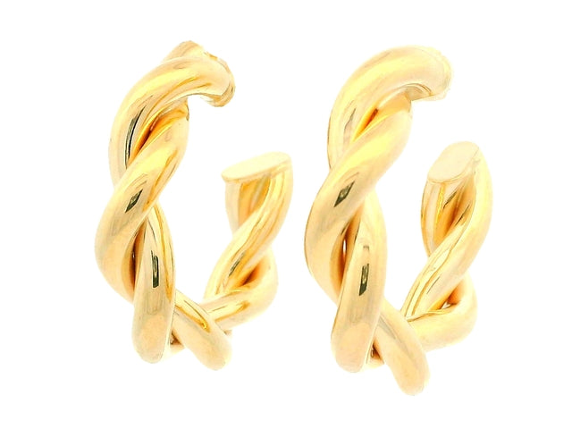10KT Twist Earrings