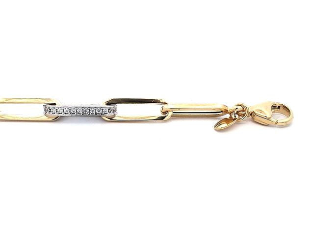 7.50 inch Paperclip Link Bracelet