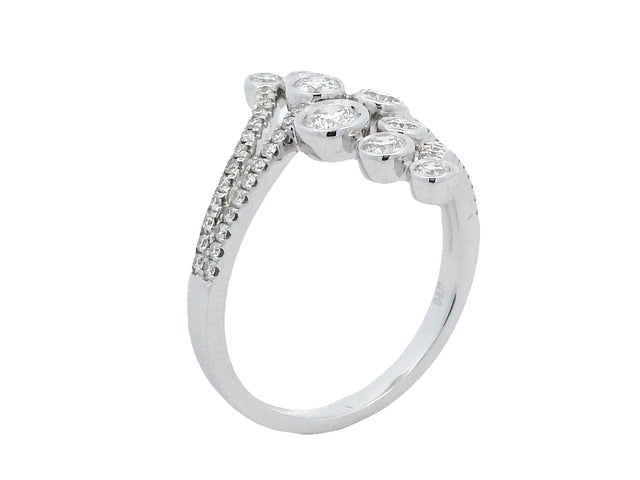 18KT Bezel Set Diamond Ring