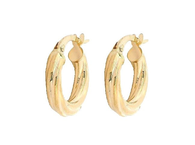 10KT Hoop Earrings