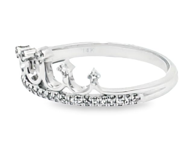 14KW Diamond Tiara Ring