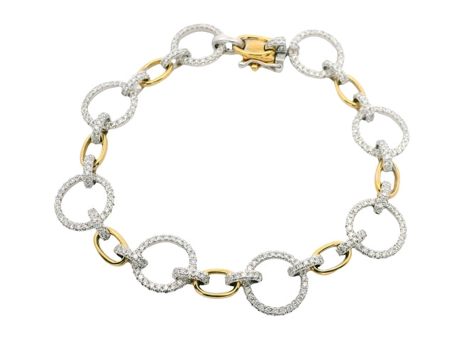 Diamond Circles Bracelet