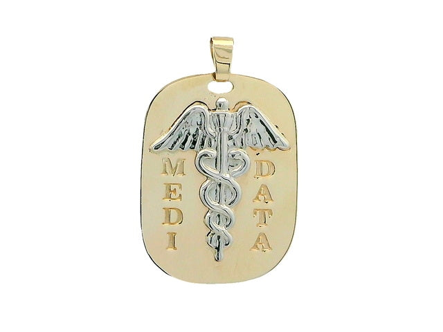 10KT Medic Alert Pendant