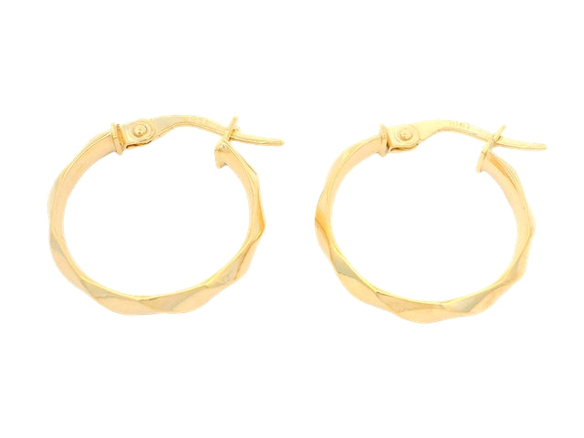 10KT Hoop Earrings