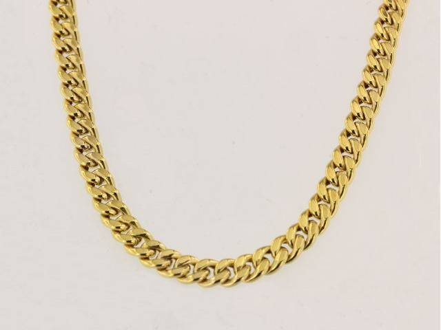 10KT Yellow Gold Curb Chain